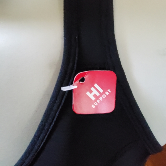 BCG Plus Size High Impact Sports Bra 42DD 40DD 42D Black | NWT - Picture 7 of 13